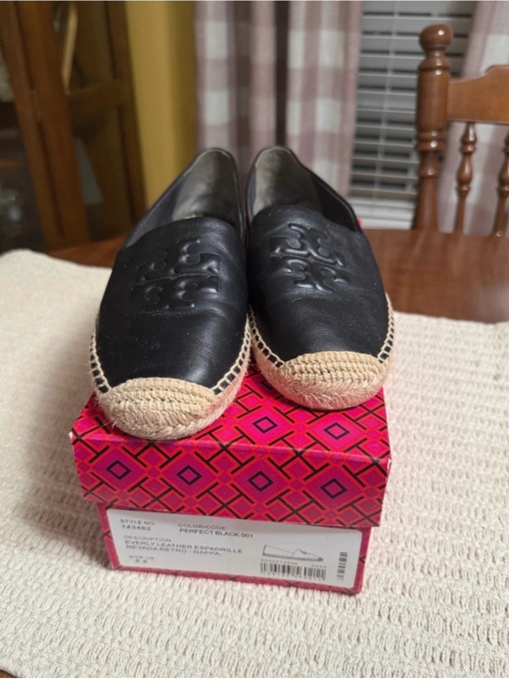 Tory Burch Espadrille Flats size 6.5.